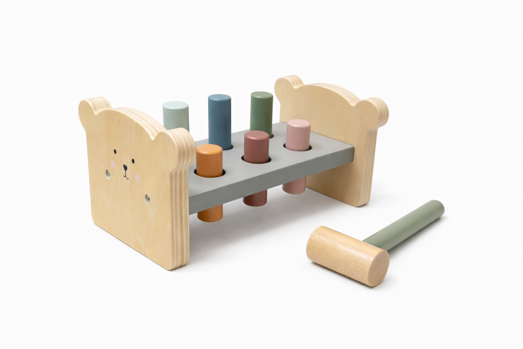 Jeu bois marteau Teddy