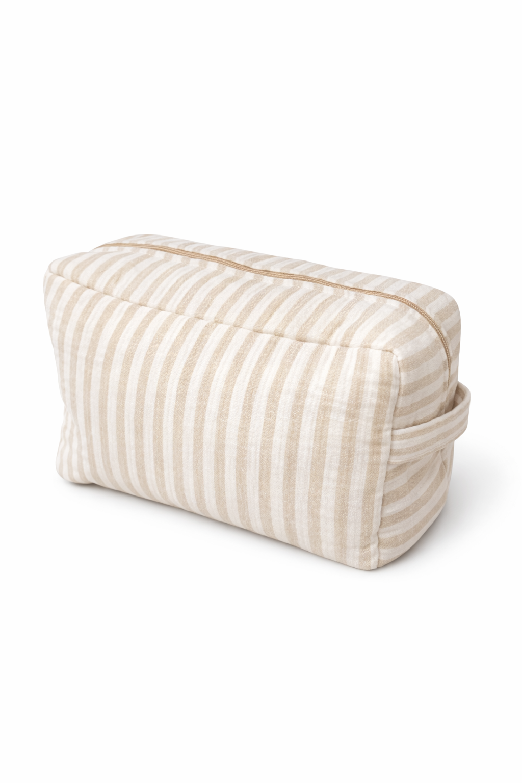 Trousse de toilette Rayée beige