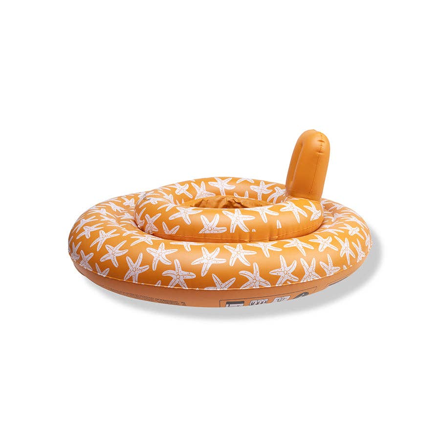 Bouée Bébé - Orange - Étoile de mer - 0/1 An